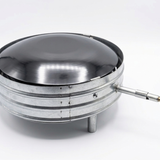 Buy a portable gas Saj stove with a convex iron dome. Perfect for baking traditional Saj bread, camping, and outdoor cooking with precise flame control. -  Portable Gas Saj Stove | Compact Convex Flatbread Cooktop -  Abouche3le