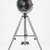 '-  Adjustable Fan Stainless & Wood -  Abouche3le