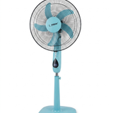 '-  Rechargeable Blue Fan -  Abouche3le