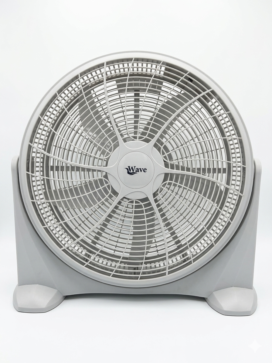 Wave 20" Box Fan with Remote Control – Model BF-2092R | Abou Che3le Lebanon
