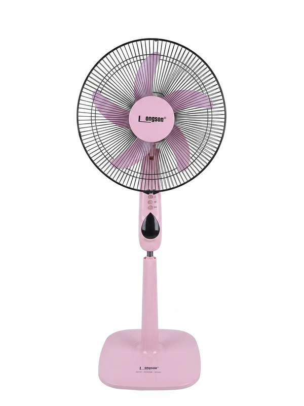'-  Rechargeable Pink Fan -  Abouche3le