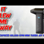 180000 RPM Mini Turbo Jet Fan Review Abou Che3le