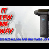 180000 RPM Mini Turbo Jet Fan Review Abou Che3le
