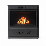 '-  Amer Stoves – Gas Chimney with 3 Glass Fronts (with Fan) -  Abouche3le