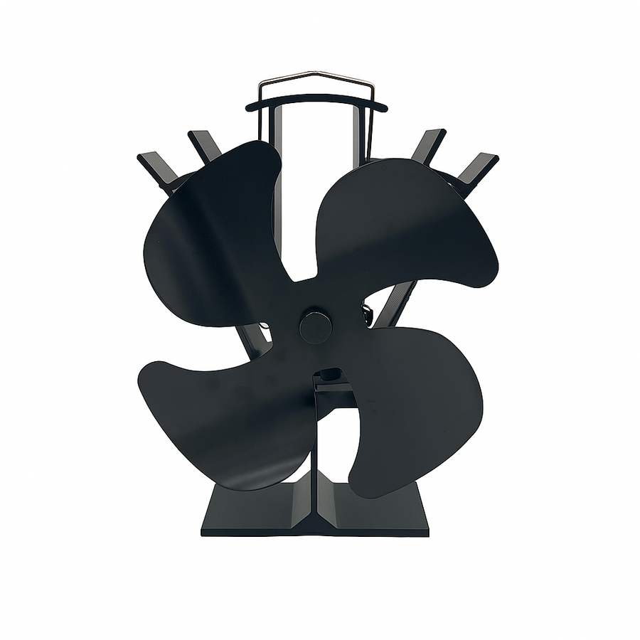 Voda Eco Heat Powered Wood Stove Fan - VDSF684B | Premium Wood Stove & Heating | Abou Che3le Lebanon